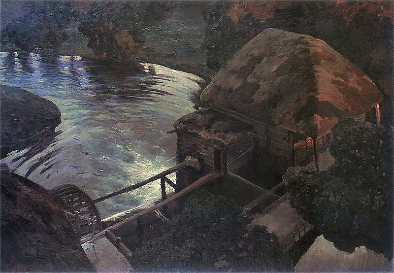 The Mill at Night 